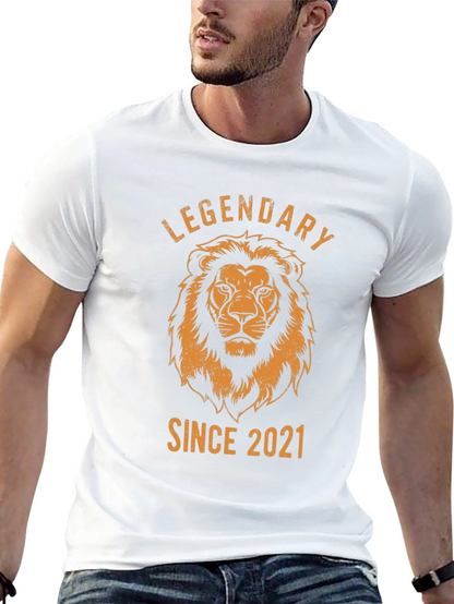 Camiseta Negra Legendaria León Desde 2021