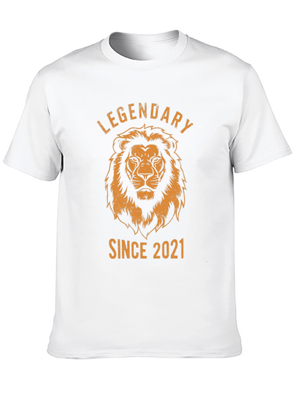 Camiseta Negra Legendaria León Desde 2021