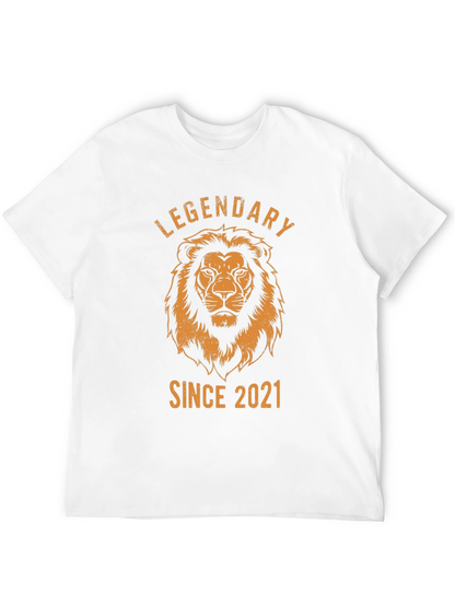Camiseta Negra Legendaria León Desde 2021