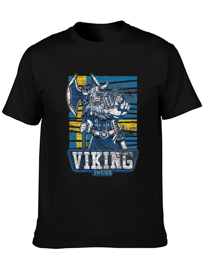 Camiseta Vikingo Suecia Diseño Único
