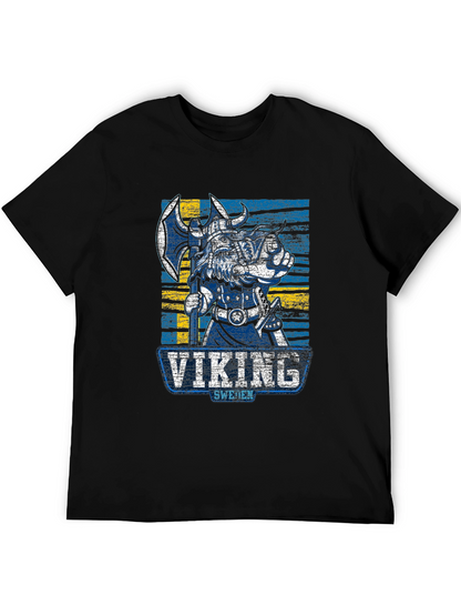 Camiseta Vikingo Suecia Diseño Único