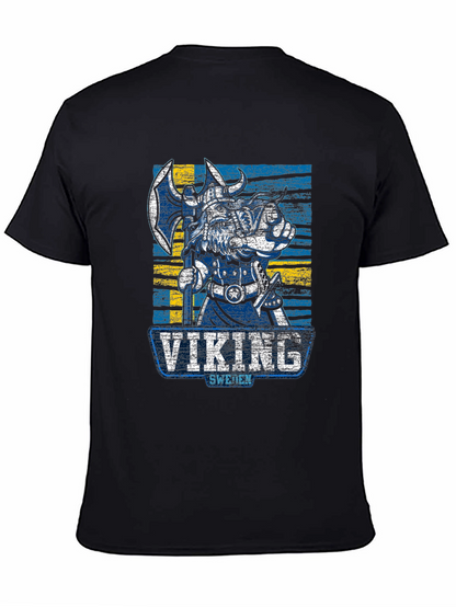 Camiseta Vikingo Suecia Diseño Único