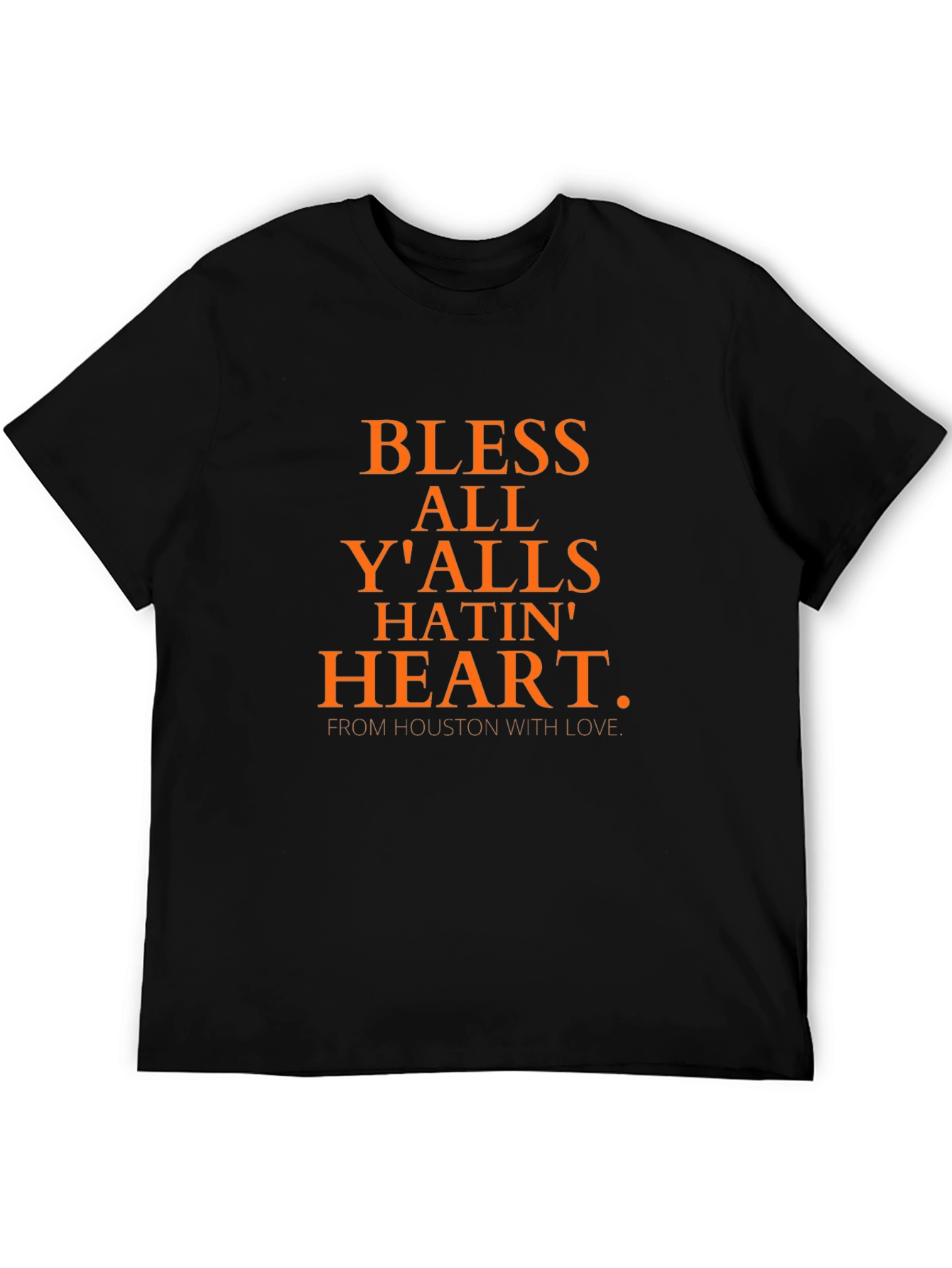 Camiseta Negra Bless All Yalls