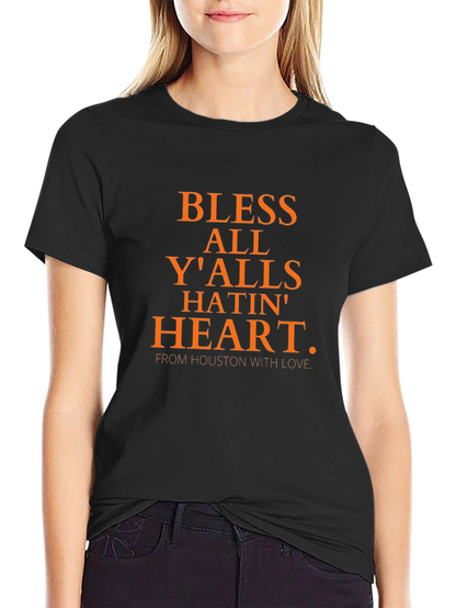 Camiseta Negra Bless All Yalls
