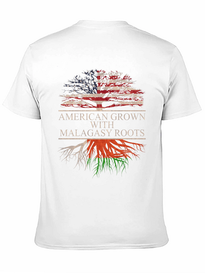 Camiseta American Grown Malagasy Roots