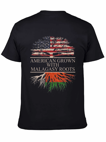 Camiseta American Grown Malagasy Roots