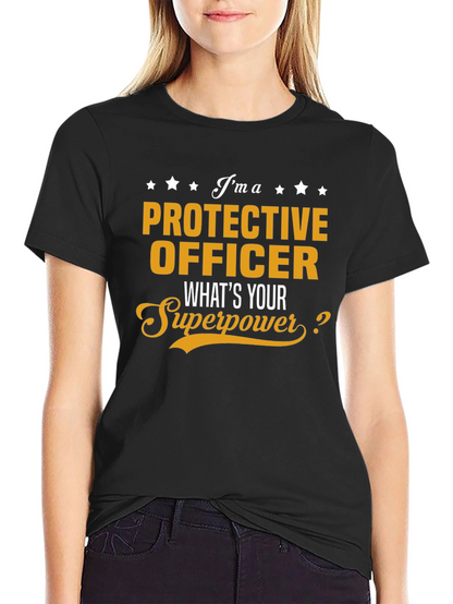 Camiseta Protector Officer Superpoder