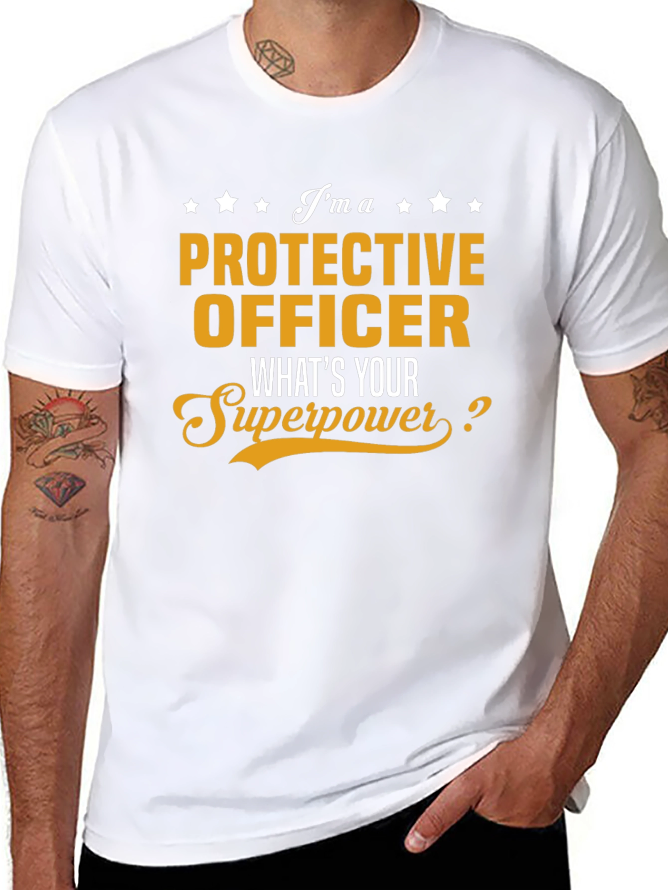 Camiseta Protector Officer Superpoder