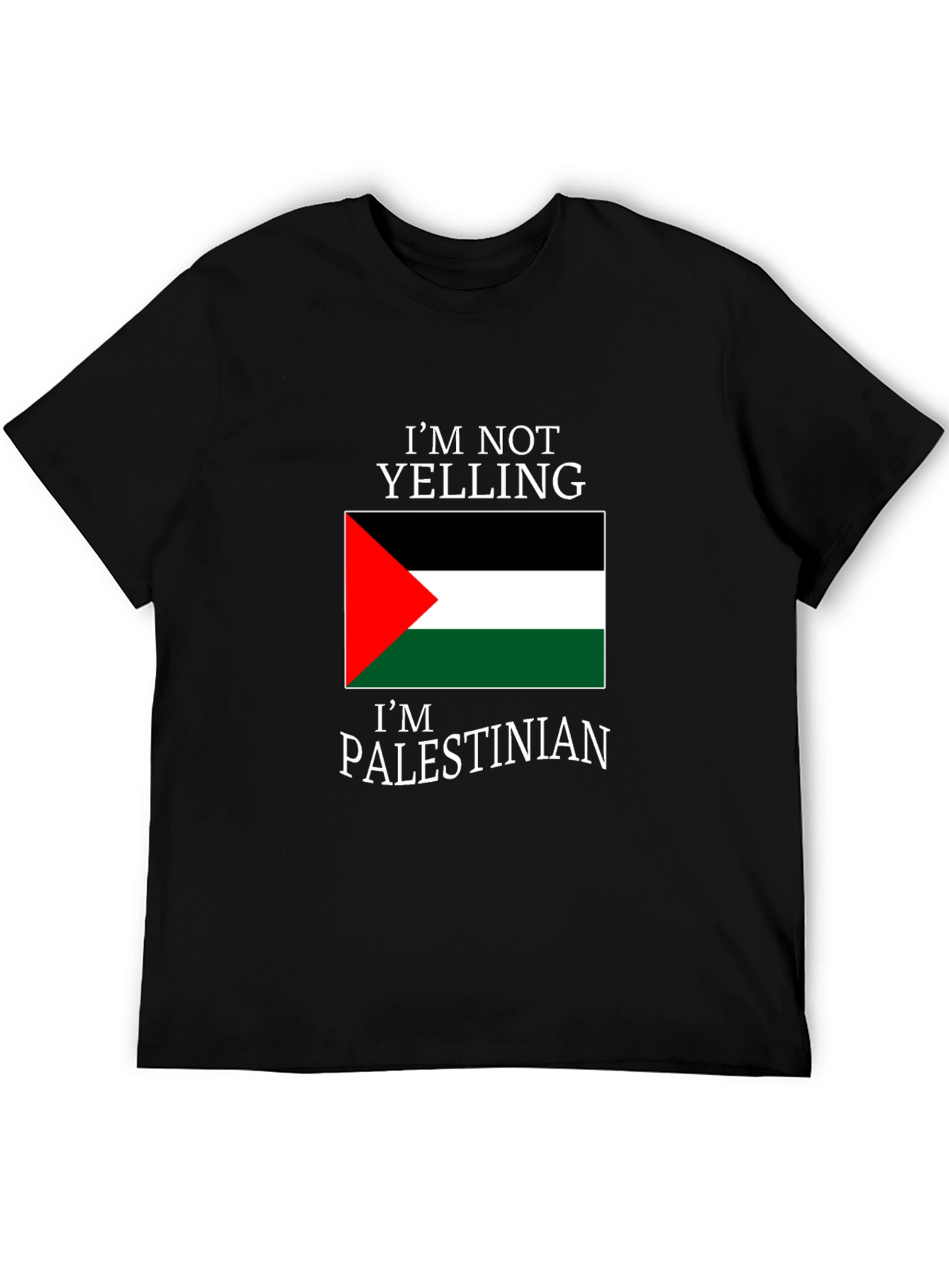 Camiseta Palestina: No Estoy Gritando