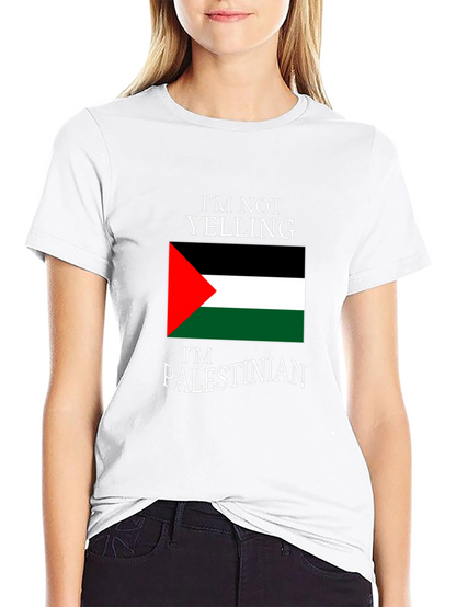 Camiseta Palestina: No Estoy Gritando
