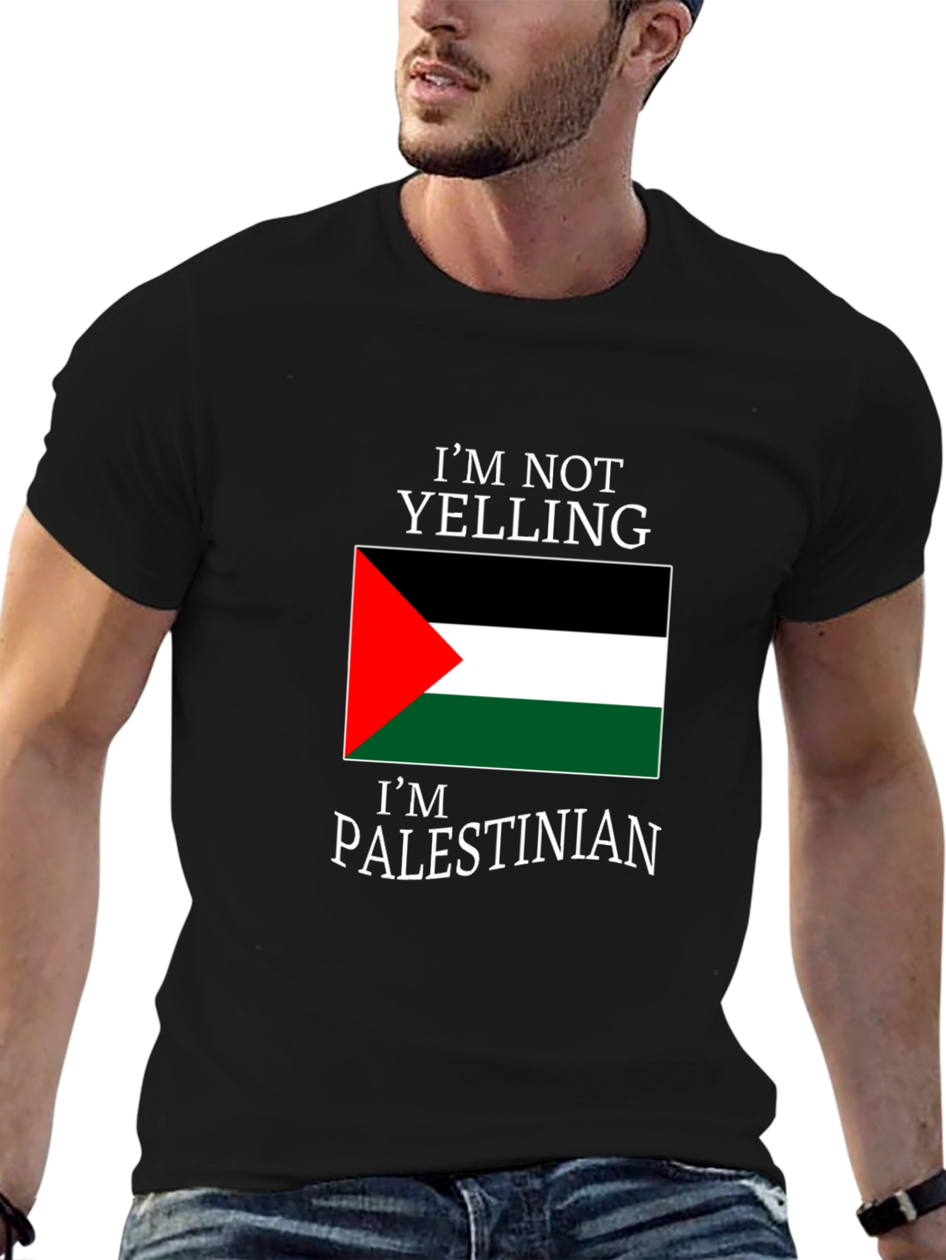 Camiseta Palestina: No Estoy Gritando