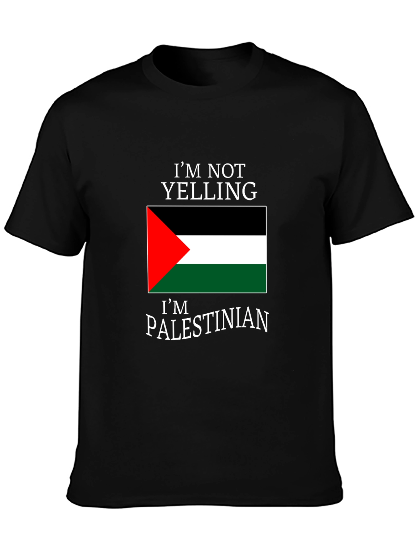 Camiseta Palestina: No Estoy Gritando