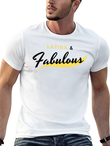 Camiseta Negra Latina & Fabulous