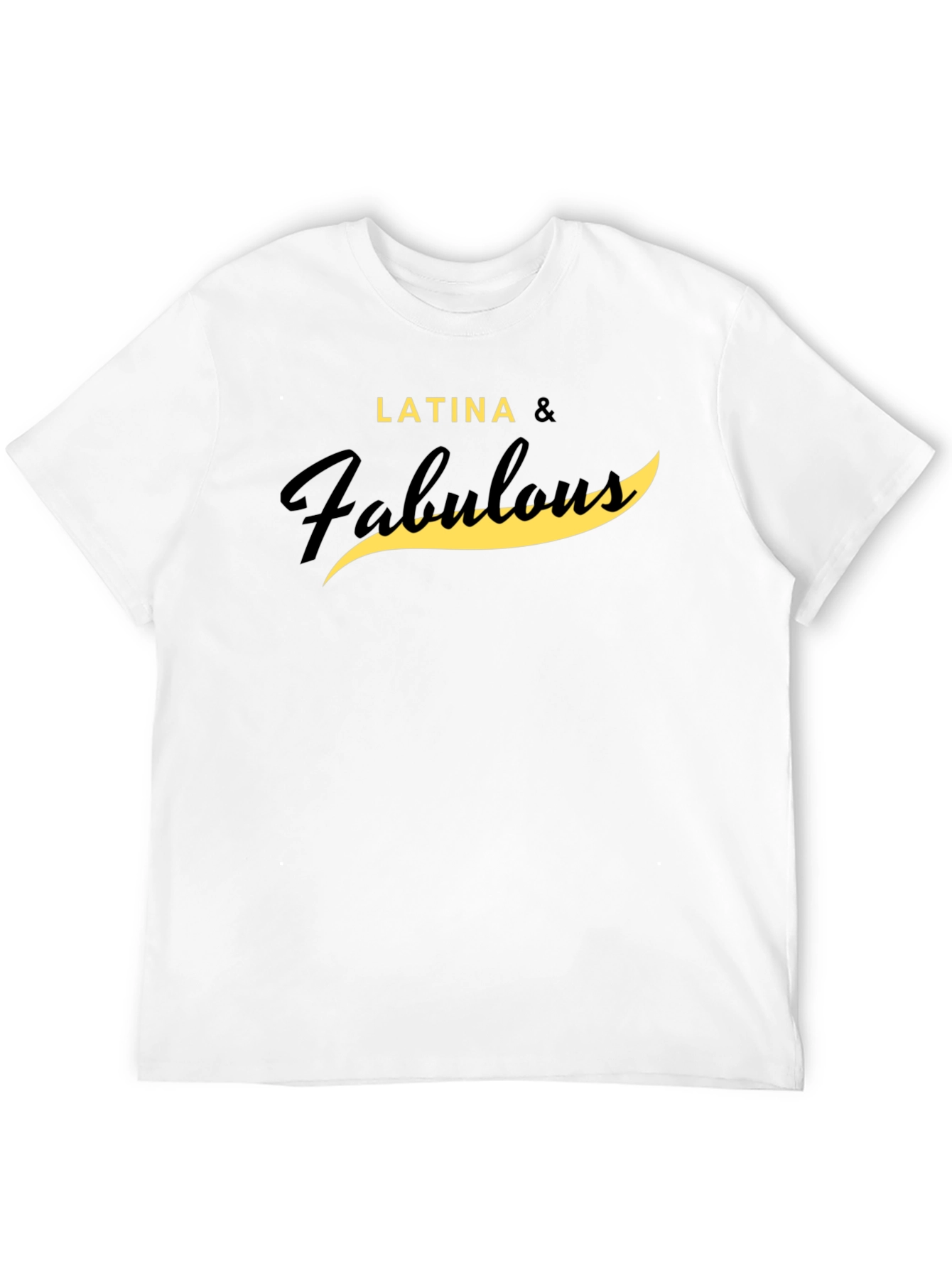 Camiseta Negra Latina & Fabulous