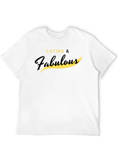 Camiseta Negra Latina & Fabulous