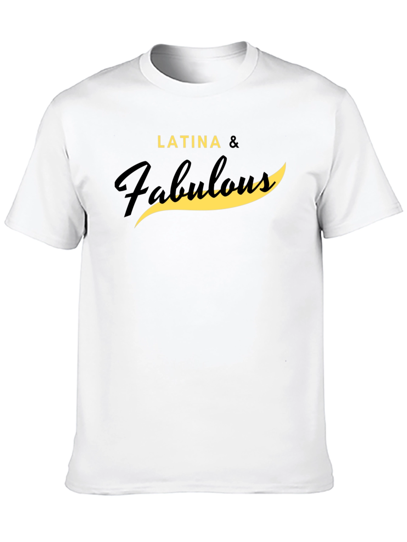 Camiseta Negra Latina & Fabulous