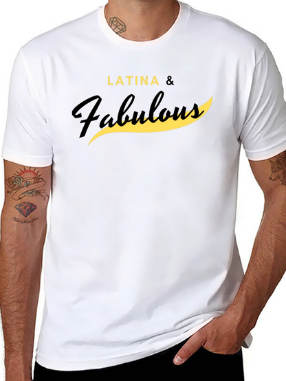 Camiseta Negra Latina & Fabulous