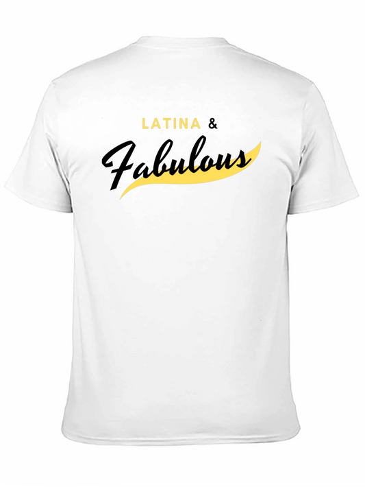 Camiseta Negra Latina & Fabulous