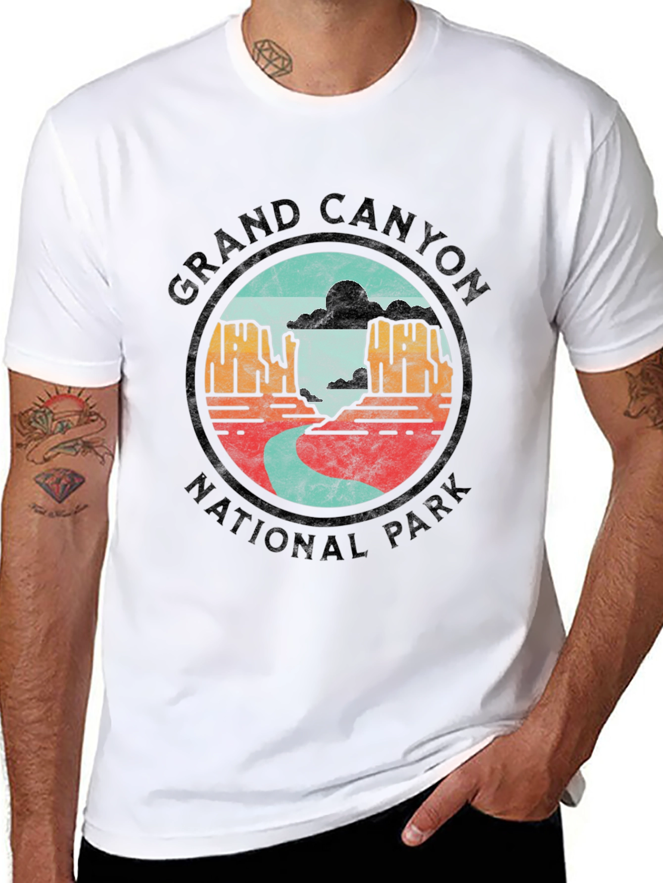 Camiseta Gráfica Parque Nacional Grand Canyon