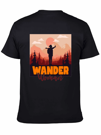 Camiseta Negra Wander Woman Aventura