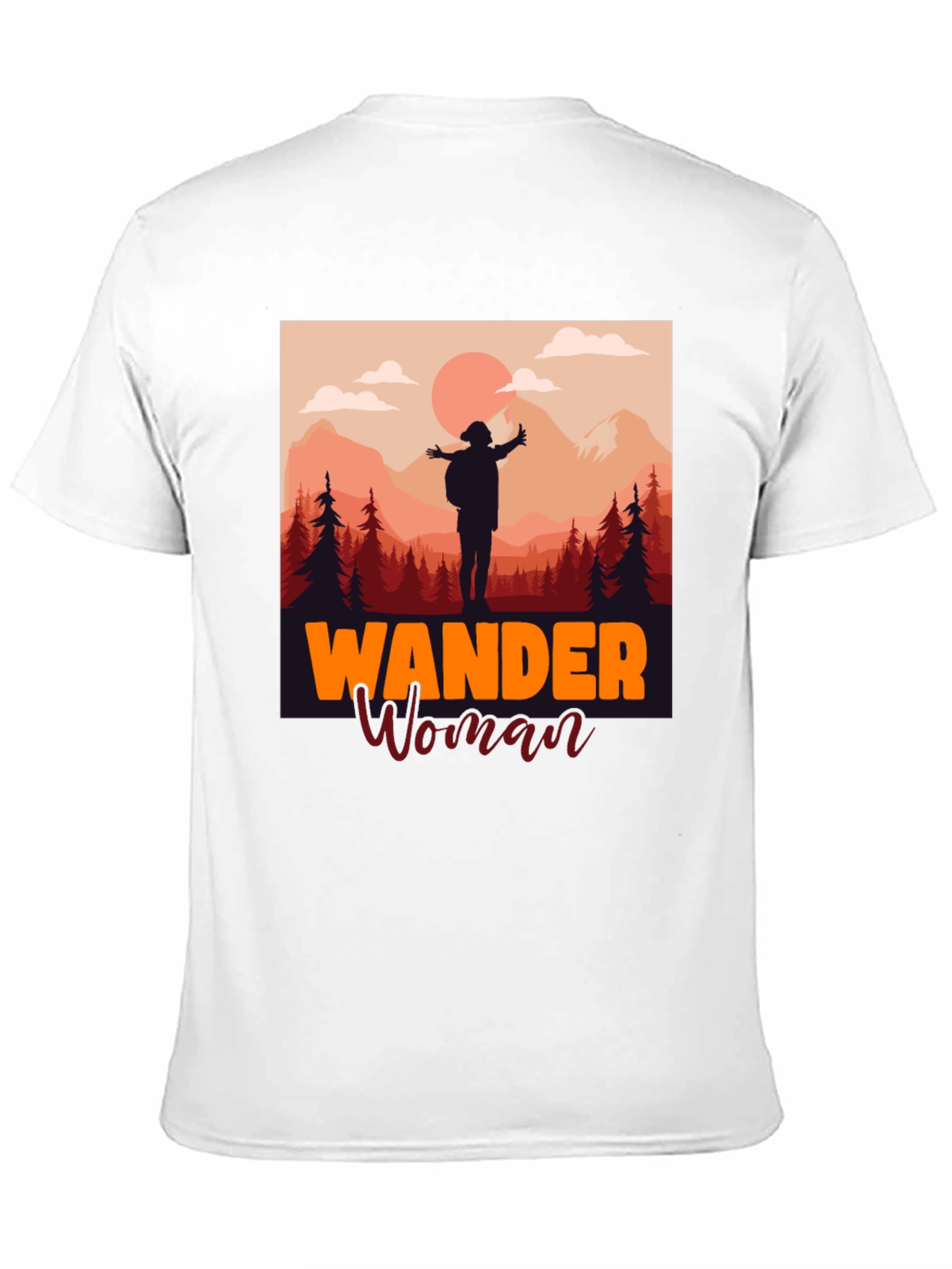 Camiseta Negra Wander Woman Aventura