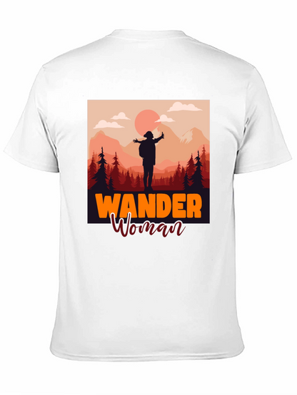 Camiseta Negra Wander Woman Aventura