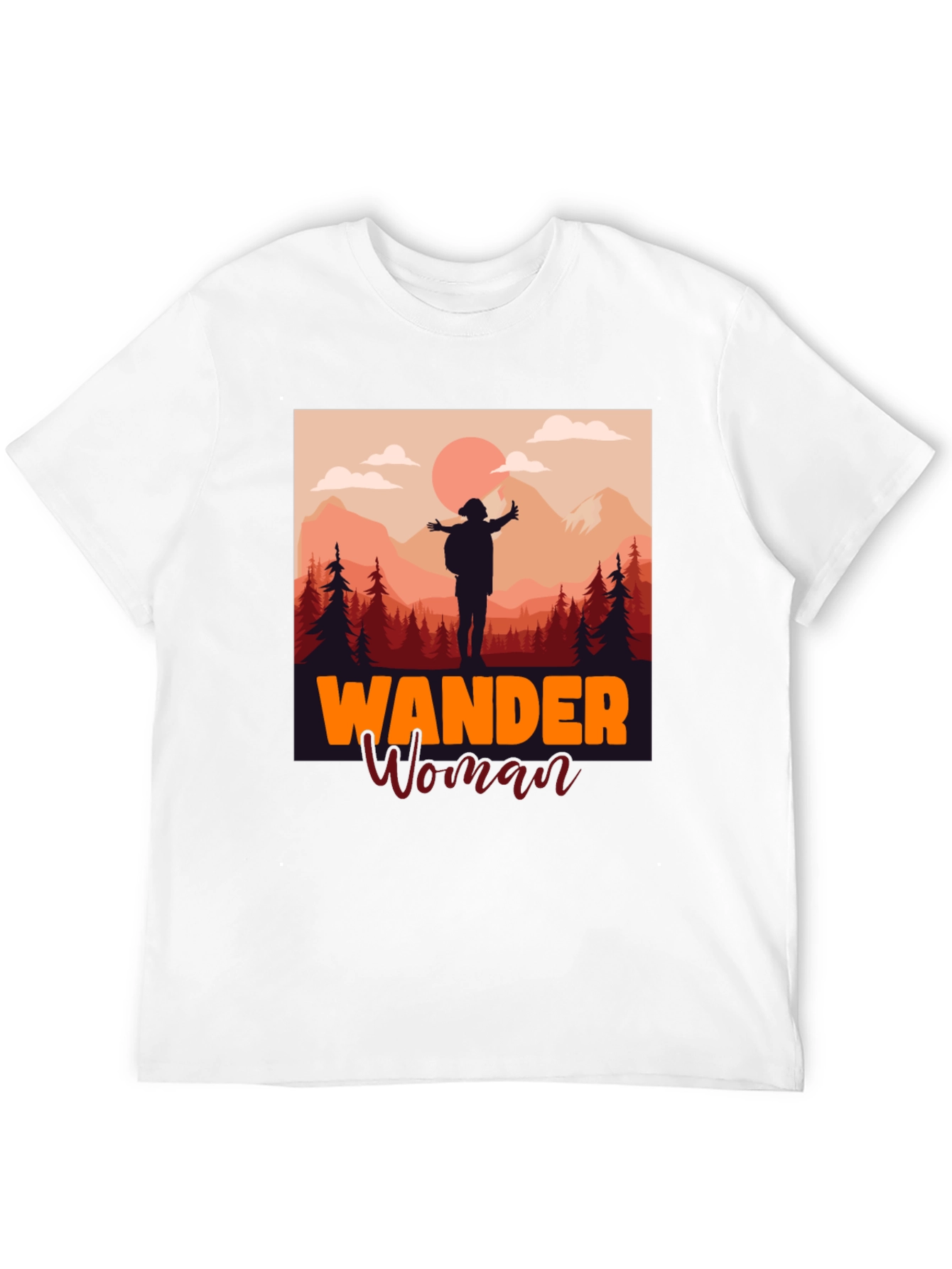 Camiseta Negra Wander Woman Aventura