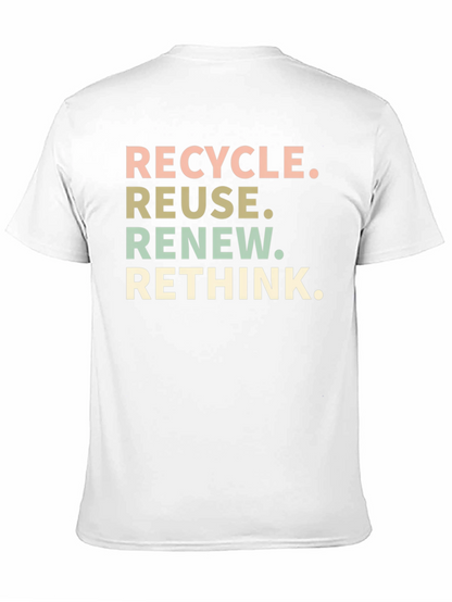 Camiseta Ecológica: Recicla Reusa Renueva Repiensa