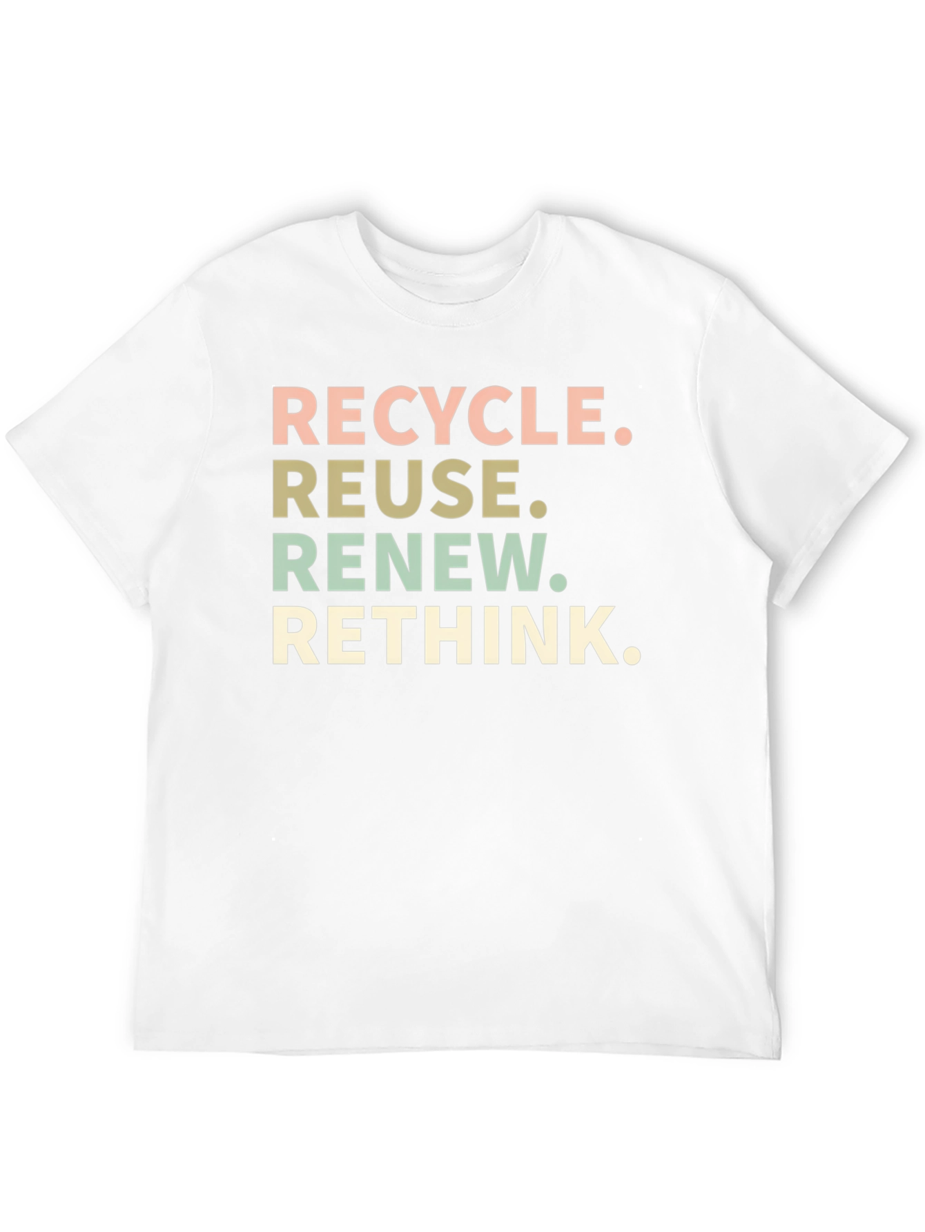 Camiseta Ecológica: Recicla Reusa Renueva Repiensa