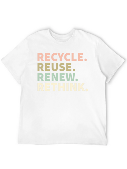 Camiseta Ecológica: Recicla Reusa Renueva Repiensa
