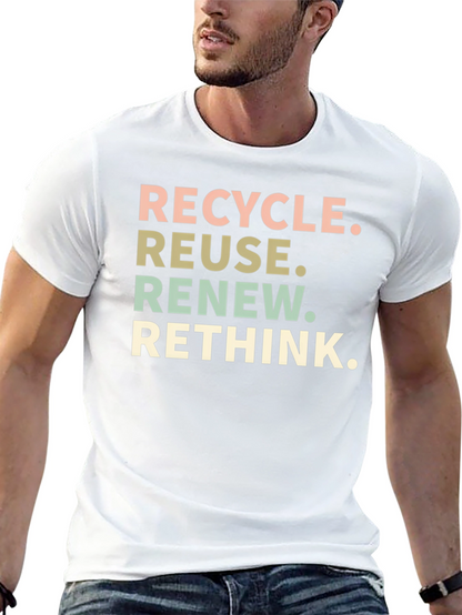 Camiseta Ecológica: Recicla Reusa Renueva Repiensa