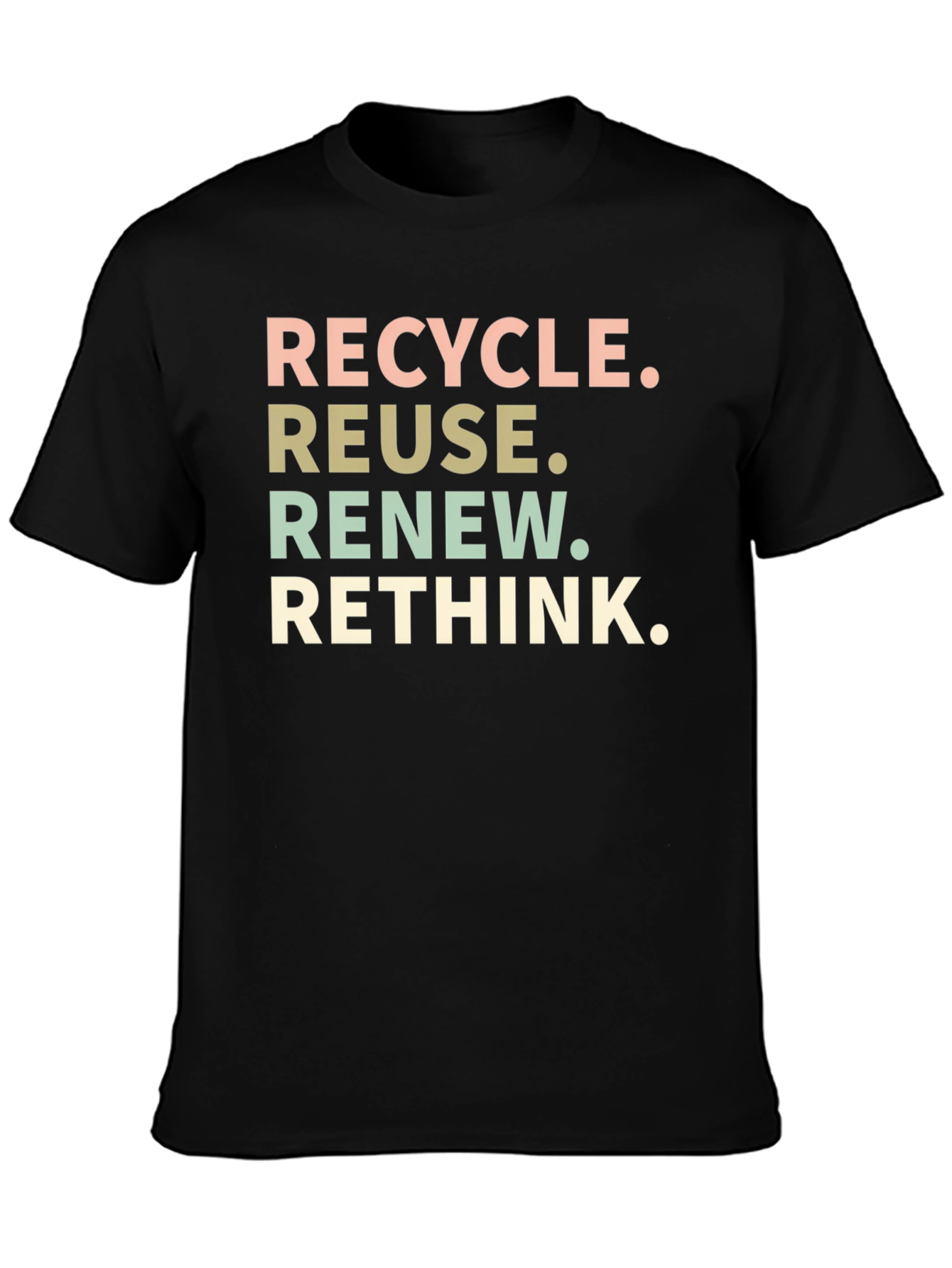 Camiseta Ecológica: Recicla Reusa Renueva Repiensa