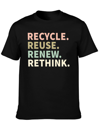 Camiseta Ecológica: Recicla Reusa Renueva Repiensa