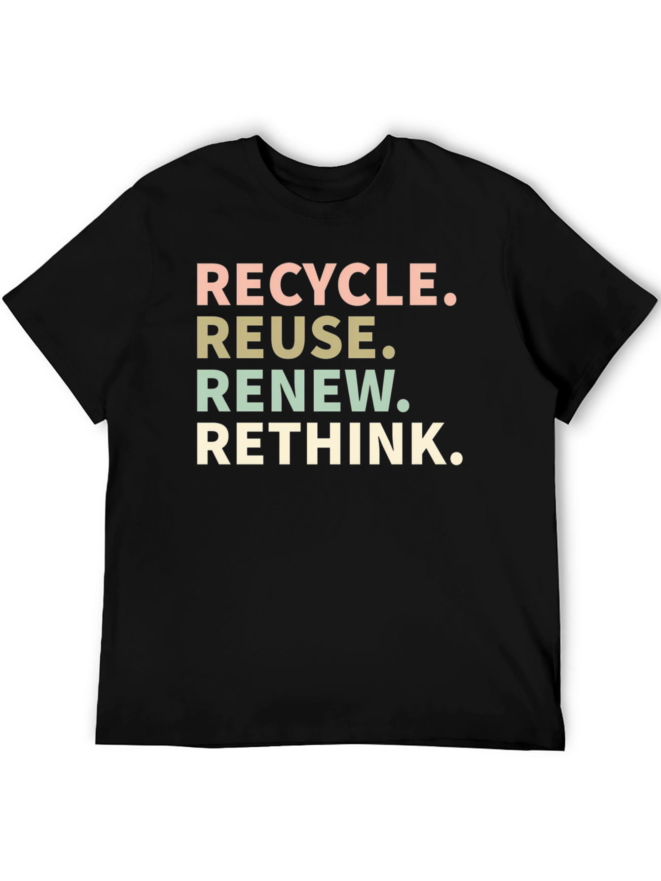 Camiseta Ecológica: Recicla Reusa Renueva Repiensa