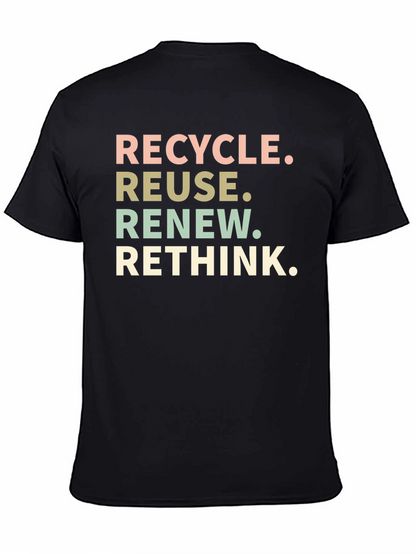 Camiseta Ecológica: Recicla Reusa Renueva Repiensa
