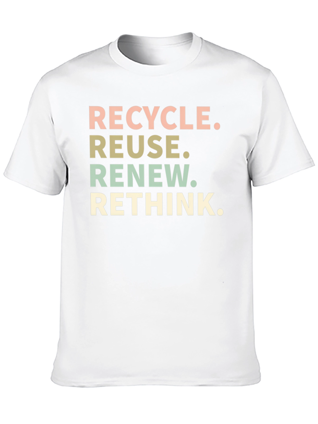 Camiseta Ecológica: Recicla Reusa Renueva Repiensa