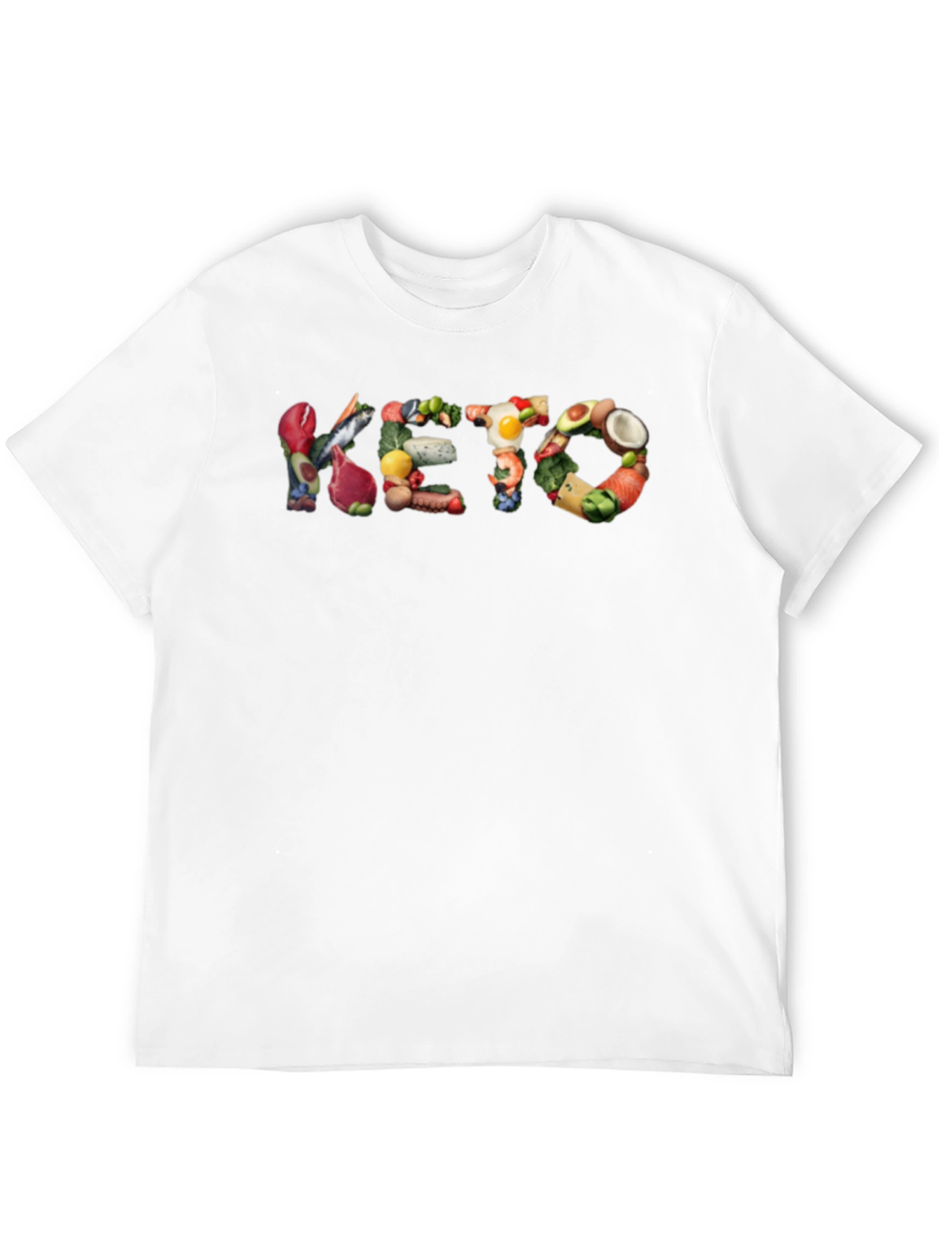 Camiseta Negra con Diseño KETO