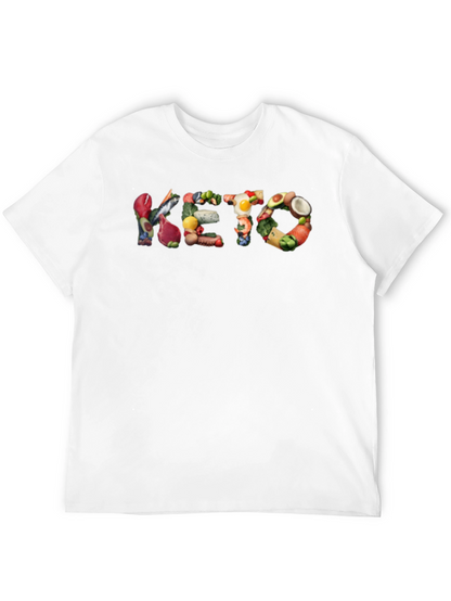 Camiseta Negra con Diseño KETO