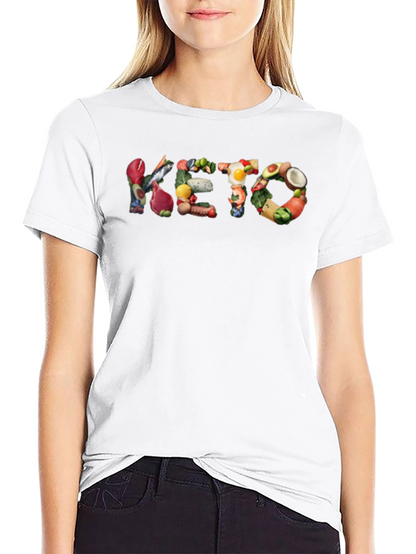 Camiseta Negra con Diseño KETO