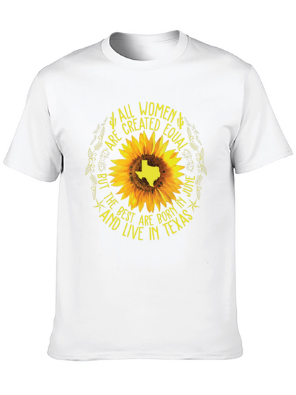 Camiseta Negra: Todas las Mujeres Son Iguales - Texas