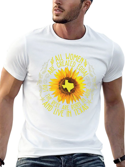 Camiseta Negra: Todas las Mujeres Son Iguales - Texas