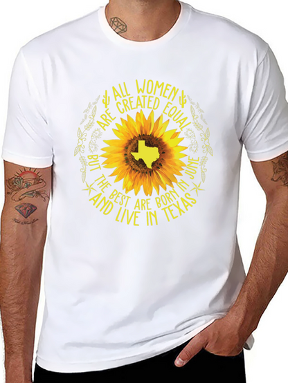 Camiseta Negra: Todas las Mujeres Son Iguales - Texas