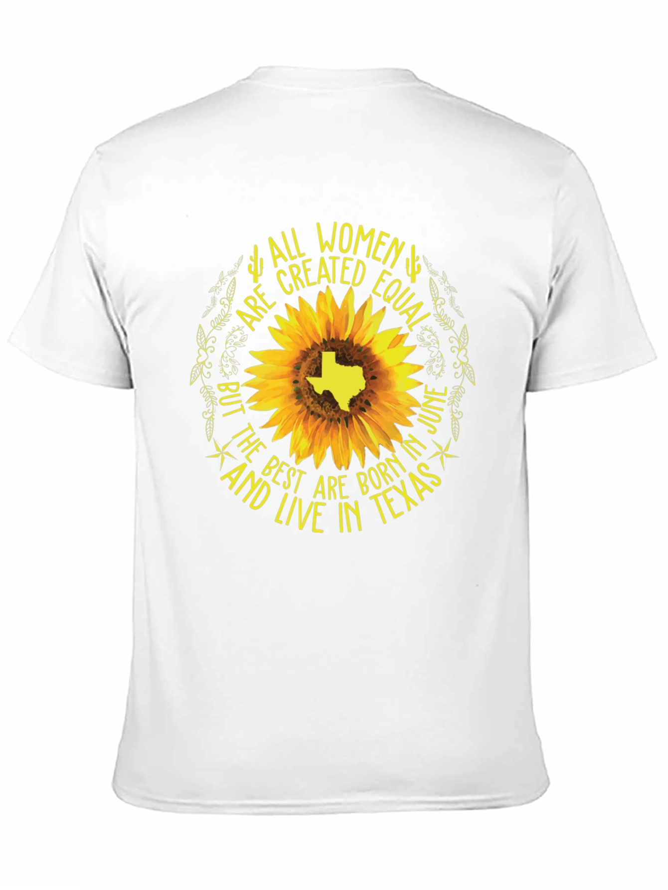 Camiseta Negra: Todas las Mujeres Son Iguales - Texas