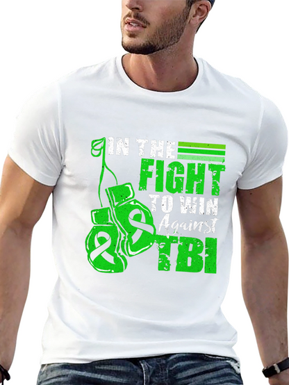 Camiseta Negra: Lucha contra el TBI