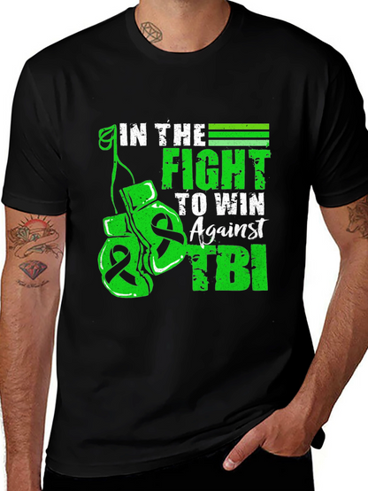 Camiseta Negra: Lucha contra el TBI