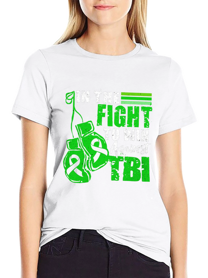 Camiseta Negra: Lucha contra el TBI