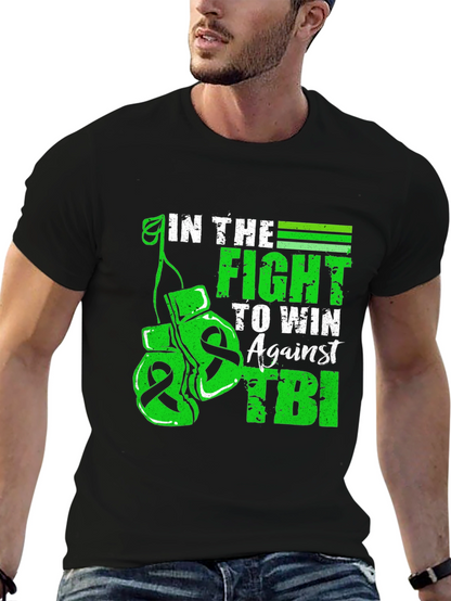 Camiseta Negra: Lucha contra el TBI
