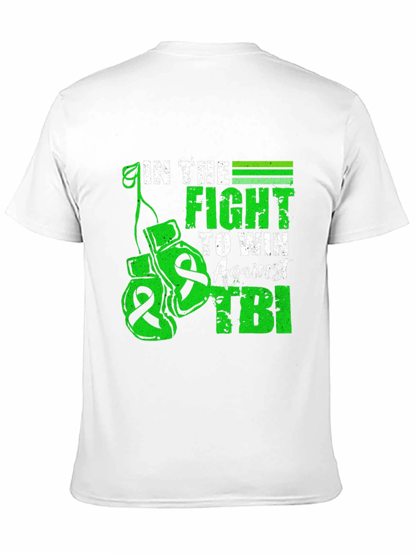 Camiseta Negra: Lucha contra el TBI