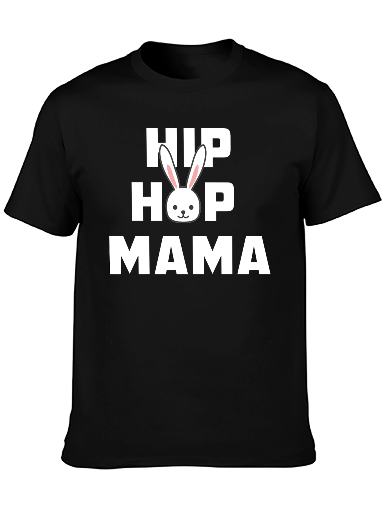 Camiseta Hip Hop Mama con Conejo - Estilo Urbano