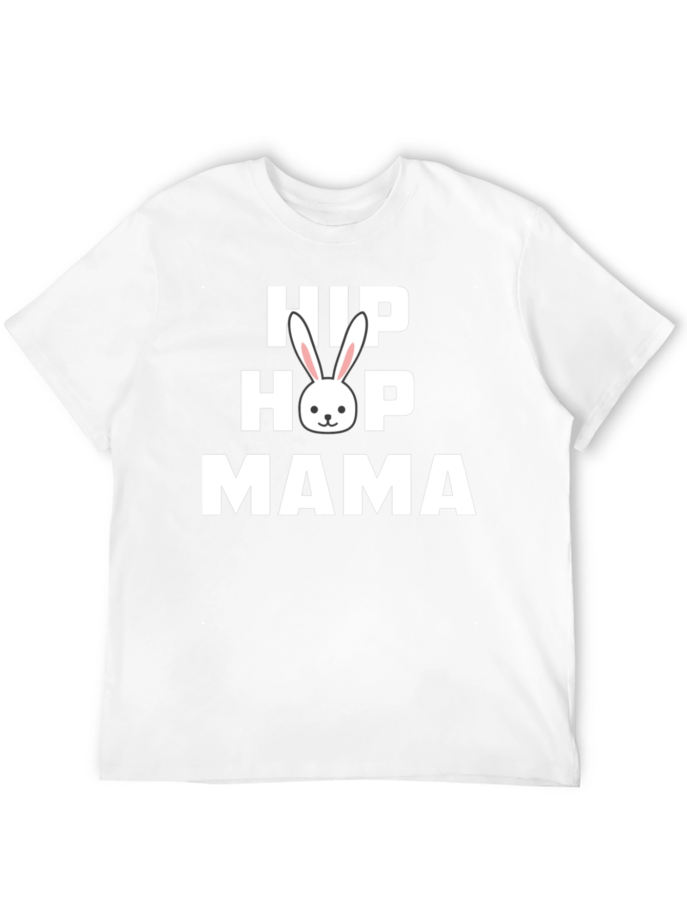 Camiseta Hip Hop Mama con Conejo - Estilo Urbano